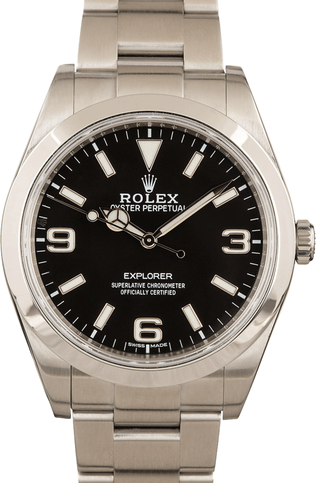 Image of Rolex Explorer 214270 Black 'Mark II' Dial