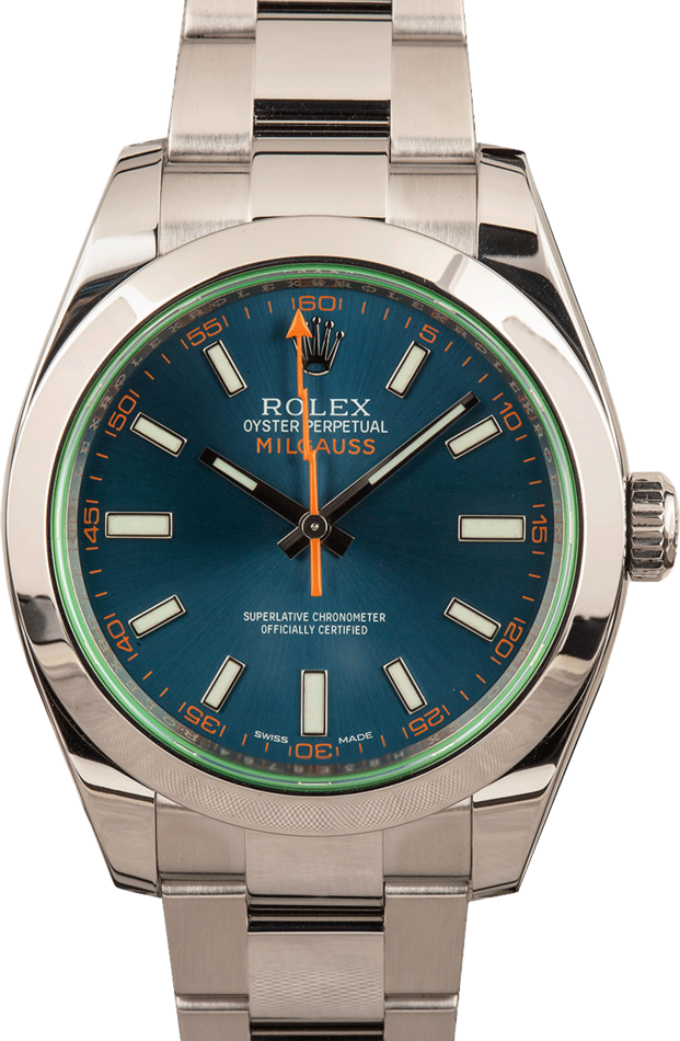 second hand rolex milgauss