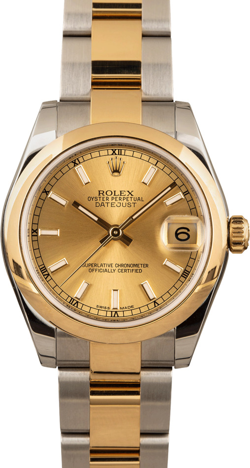 Pre-Owned Rolex Datejust 178243 Two Tone