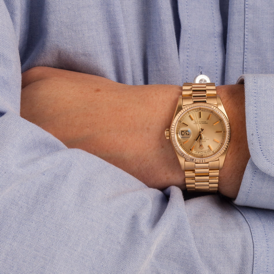 Rolex Day-Date 18K Gold President 18038