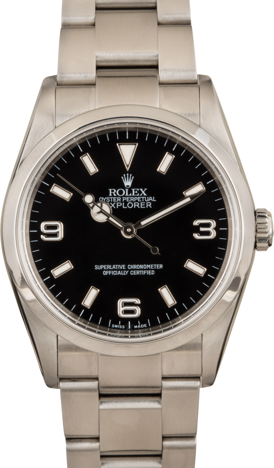 Image of Rolex Explorer 114270 Black Dial