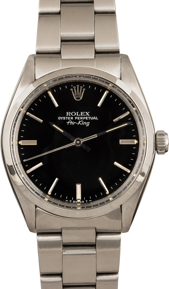 Buy Used Rolex Air-King 5500 | Bob's Watches - Sku: 148186 x