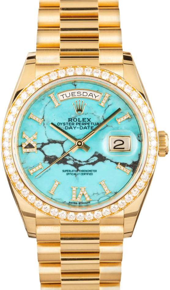 Rolex Day-Date President 128348 18k Yellow Gold