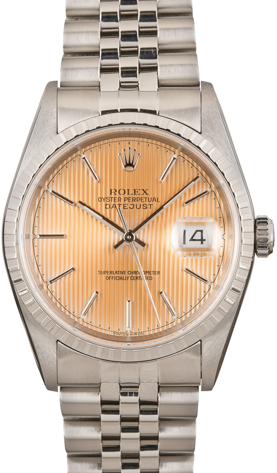 Buy Used Rolex Datejust 16220 | Bob's Watches - Sku: 150364 x