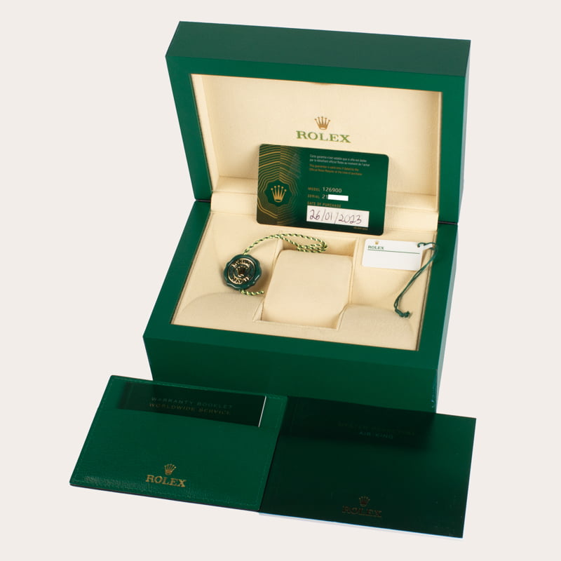 Rolex Air-King 126900 Smooth Bezel