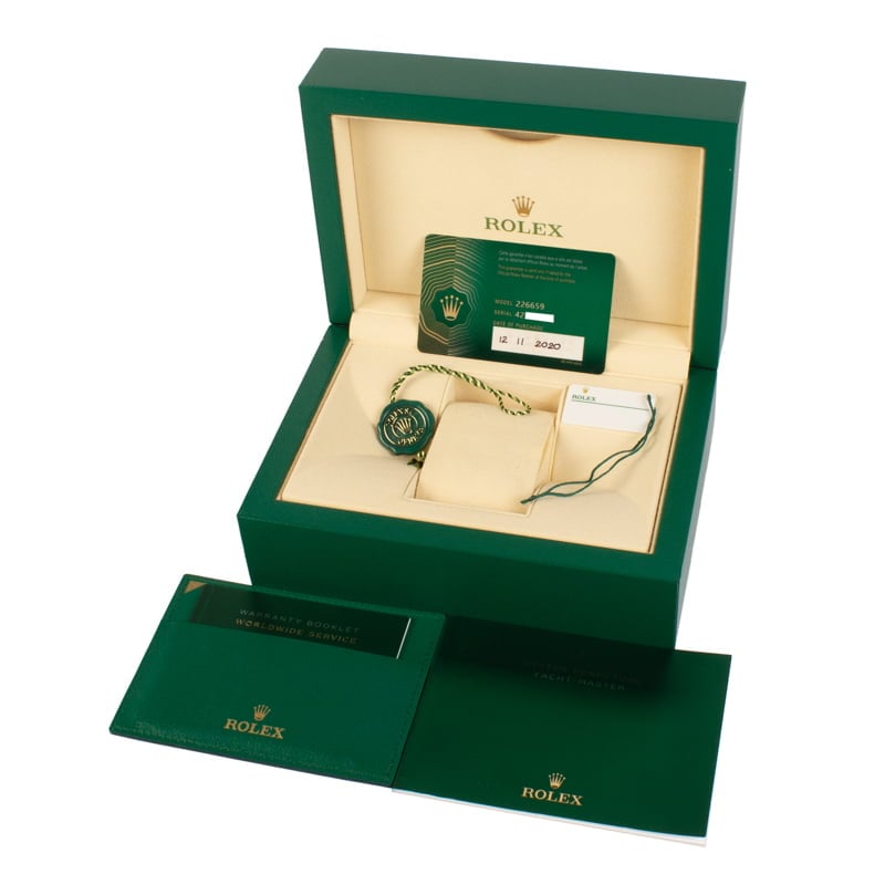 Mens Rolex Yacht-Master 226659 White Gold