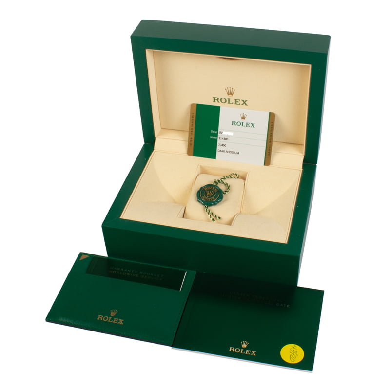 Mens Rolex Oyster Perpetual 114300 Stainless Steel