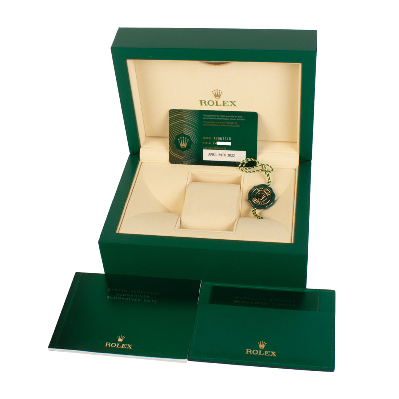 Rolex Submariner Date 126613LB Steel & 18k Gold