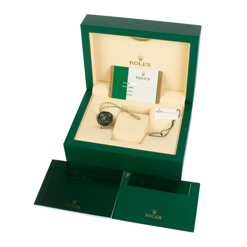 Pre Owned Rolex Sea-Dweller 126603 Ceramic Bezel