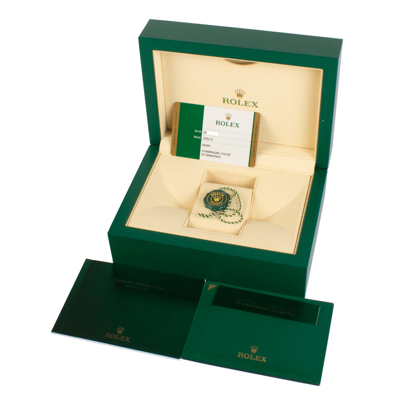 Used Rolex Datejust 279173 Diamond Dial