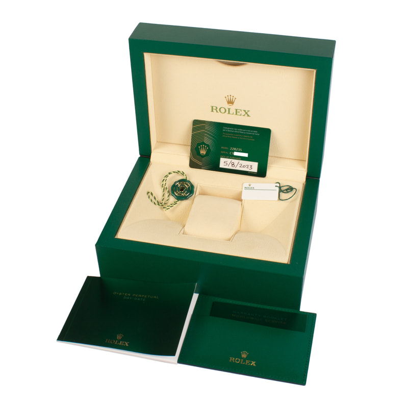 Rolex Day-Date 40 Ref 228235 18k Everose Gold