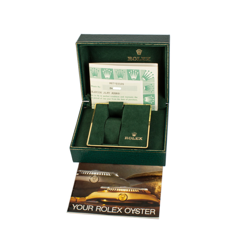 Rolex Ladies 67193 Oyster Perpetual Champagne Dial