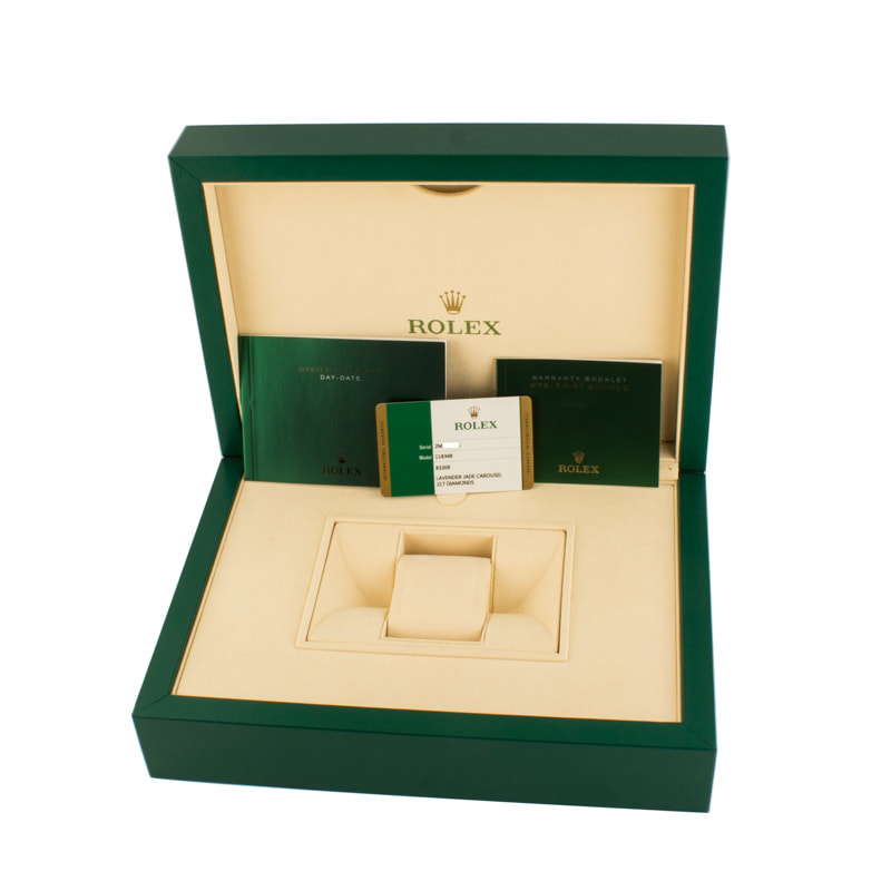 Pre-Owned Rolex Day-Date President 118348 Yellow Gold