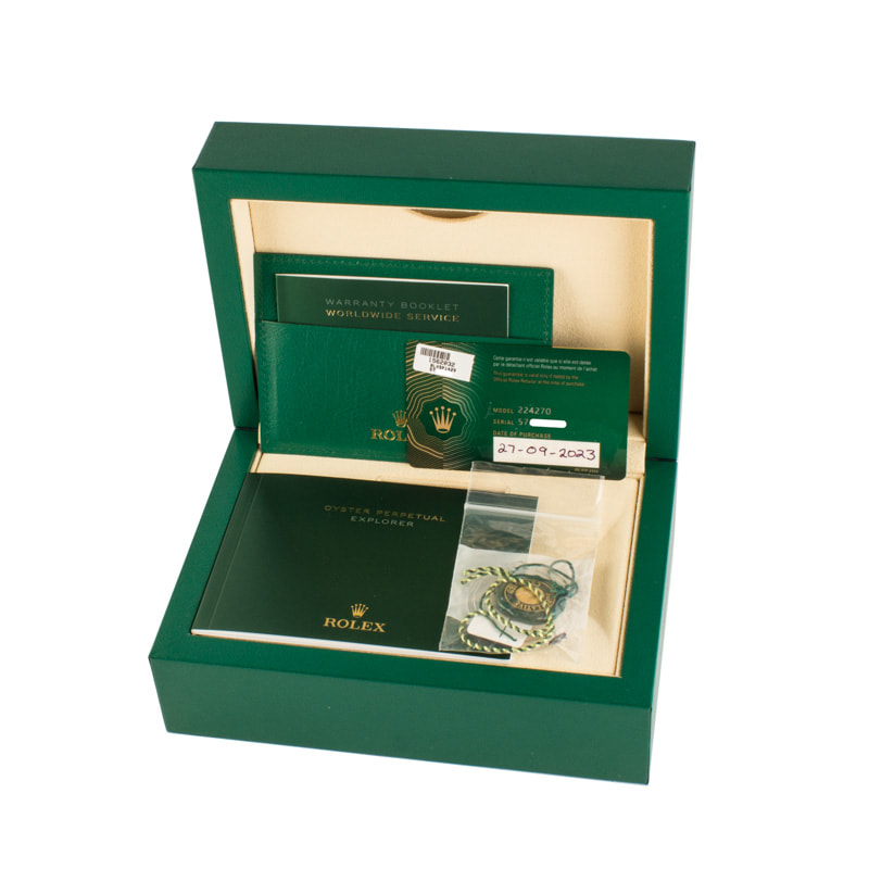 Rolex Explorer 40 Ref. 224270 Black Dial