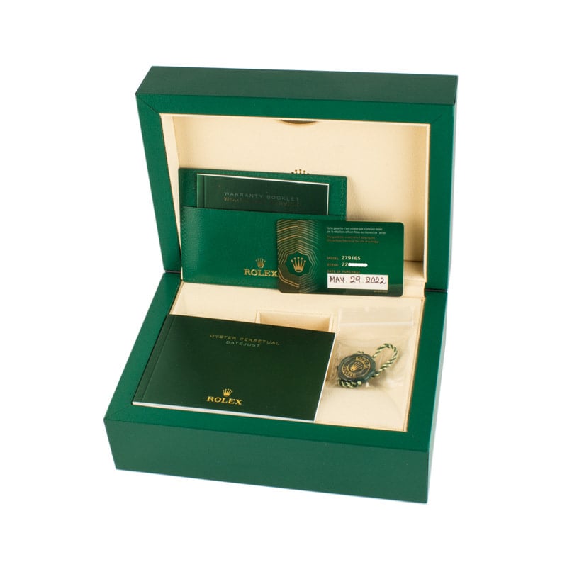 Rolex Lady Datejust 279165 18k Everose Gold