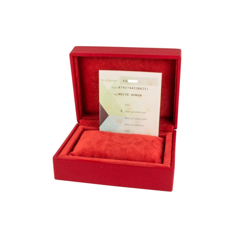 Rolex Datejust 79174 White Roman Dial