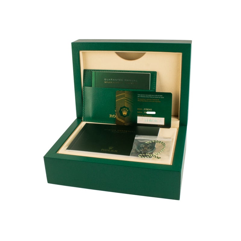 Womens Rolex Datejust 278241 Aubergine Dial