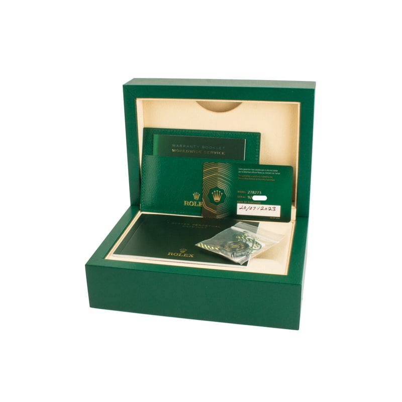 Ladies Rolex Datejust 278273 Champagne Dial