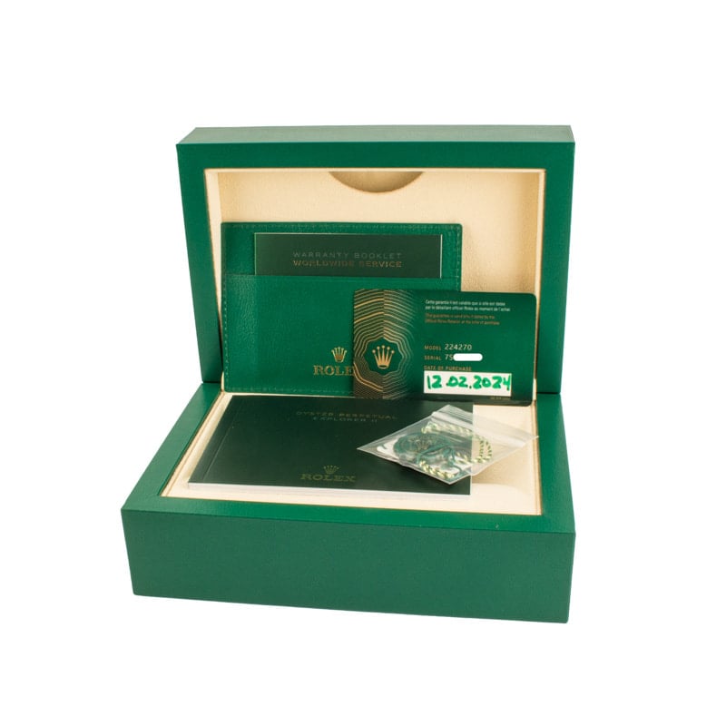 Rolex Explorer 40 Ref. 224270 Stainless Steel Oyster