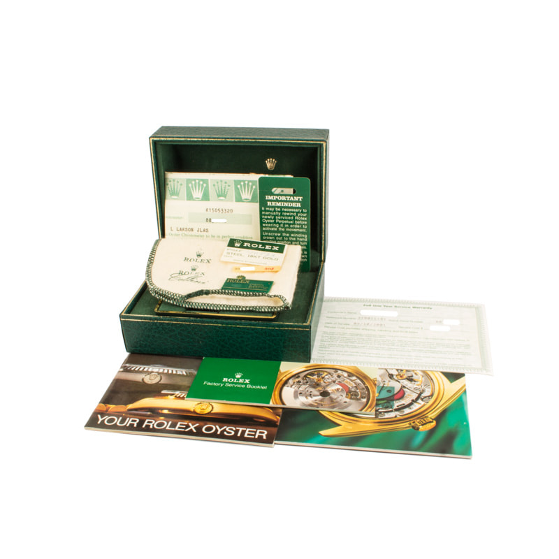 Rolex Date 15053 Black Dial