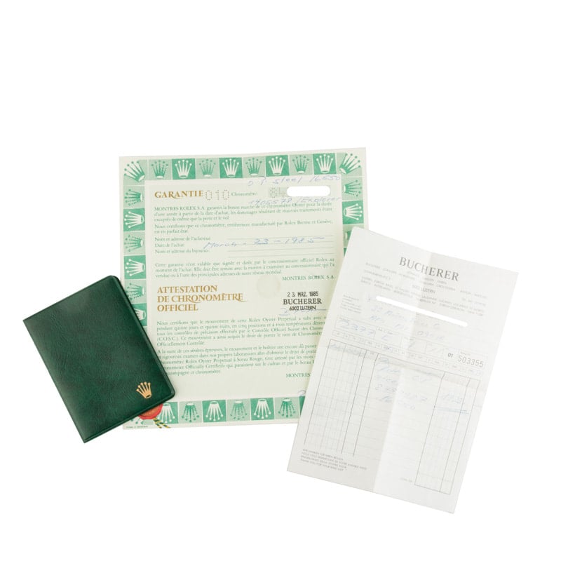 Vintage Rolex Explorer II Ref 16550 Steel