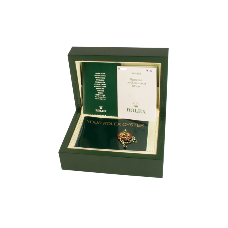 Used Ladies Rolex Oyster Perpetual 76193 Silver Dial