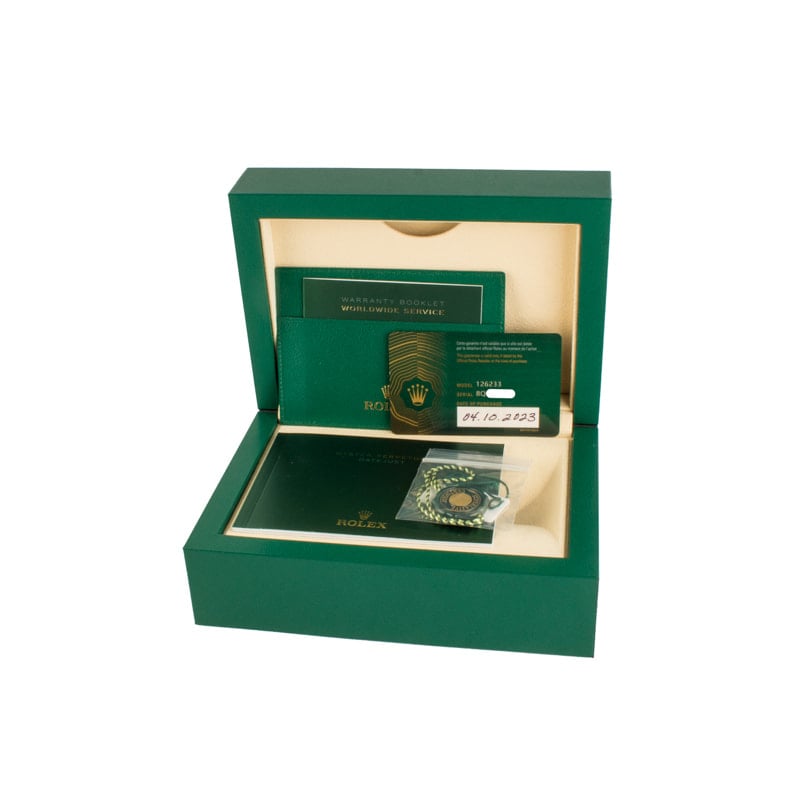Rolex Datejust 126233 Fluted Motif Diamond Dial