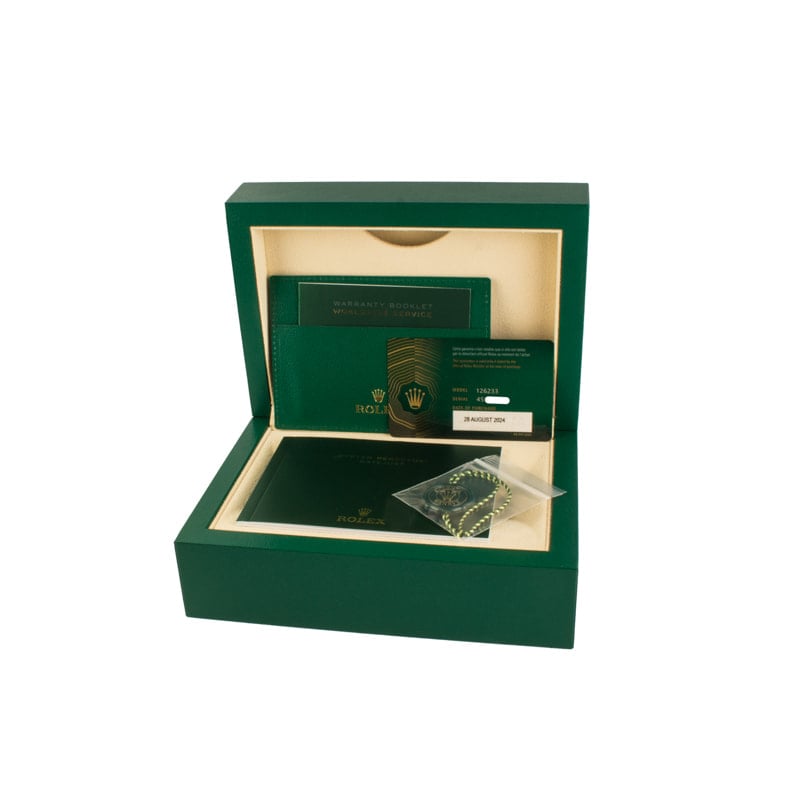 Rolex Datejust 126233 Champagne Diamond Dial