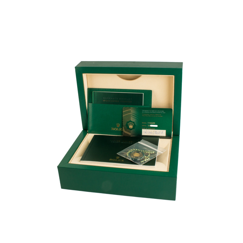 Rolex Yacht-Master II Ref 116689 18k White Gold