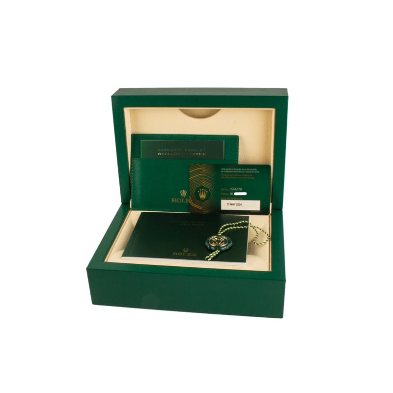 Pre-owned Rolex Explorer 40 Ref 224270 Stainless Steel