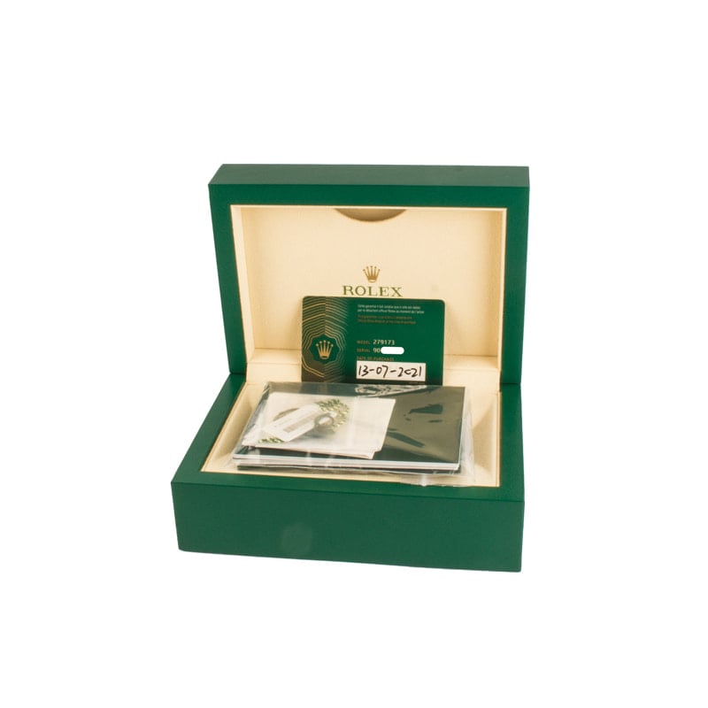 Rolex Datejust Ref 279173 Champagne Diamond Dial