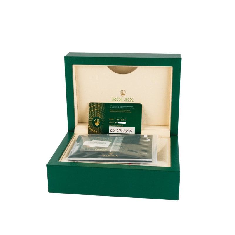 Rolex Daytona Cosmograph Ref 126500 Black Dial