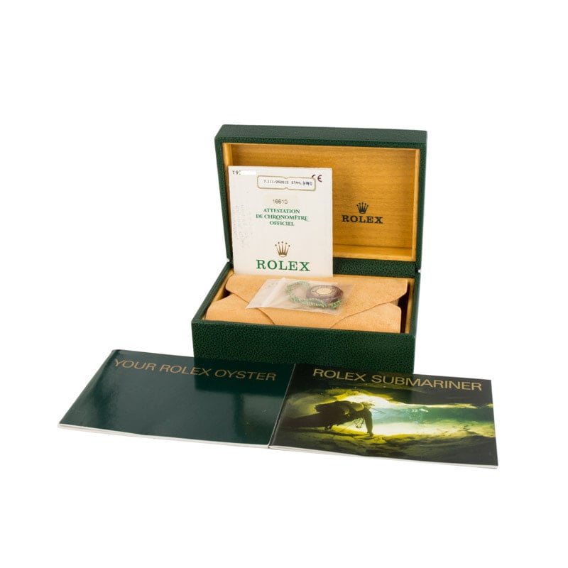 Used Rolex Submariner 16610 Black