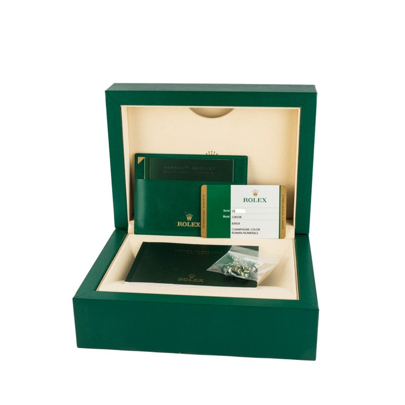 Rolex Day-Date 40 Ref 228238 Yellow Gold