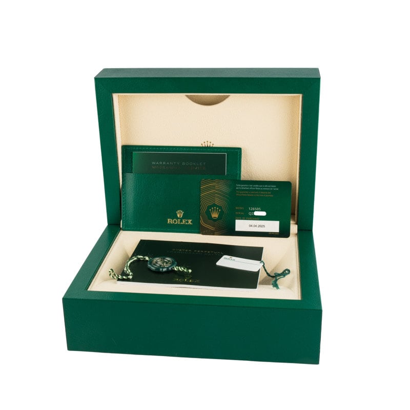 Pre-owned Rolex Daytona Ref 126505 18k Everose Gold