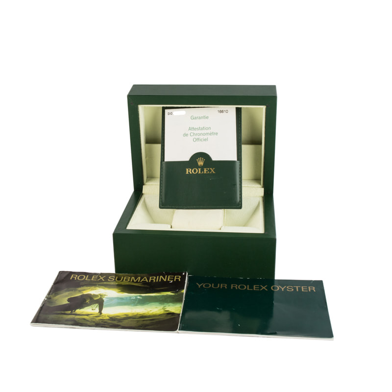 Rolex Submariner Ref 16610T Black Dial