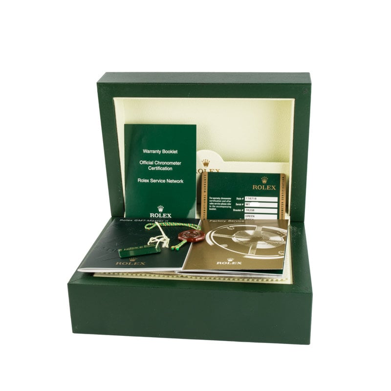 Rolex GMT-Master II 116718 Green Dial