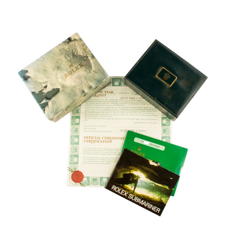 Rolex Submariner Ref 16800 Steel Oyster