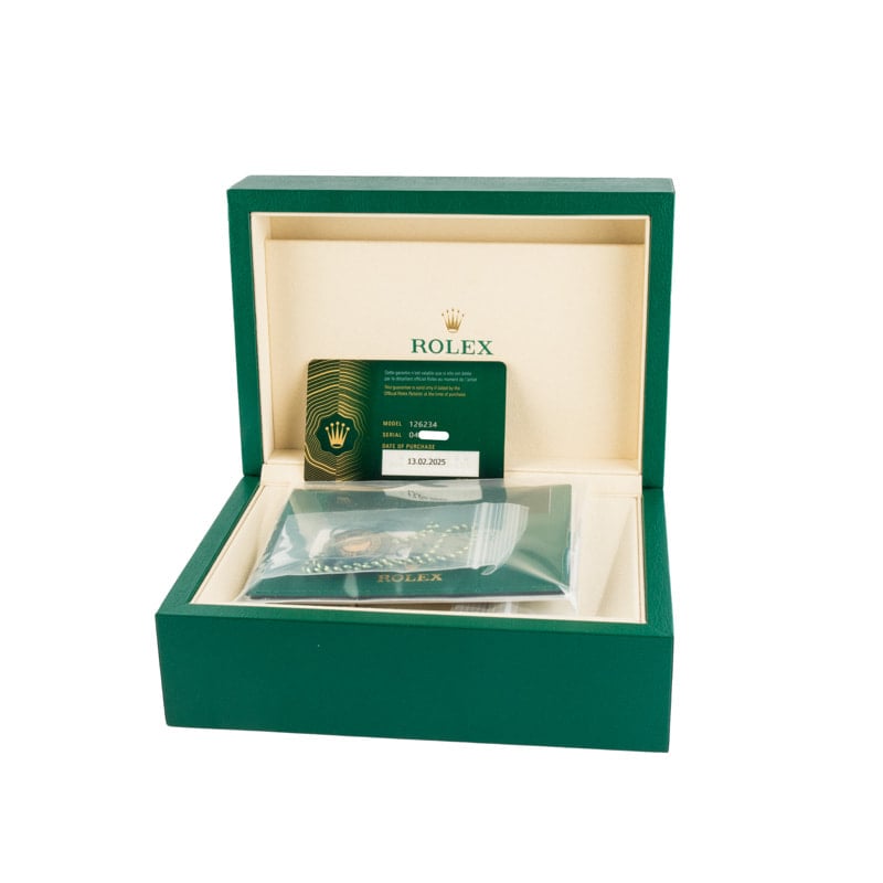 Rolex Datejust 36 Ref 126234 Blue Diamond Dial