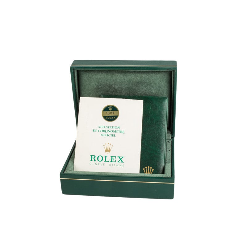 Rolex Datejust 36 Ref 16000 White Buckley Dial