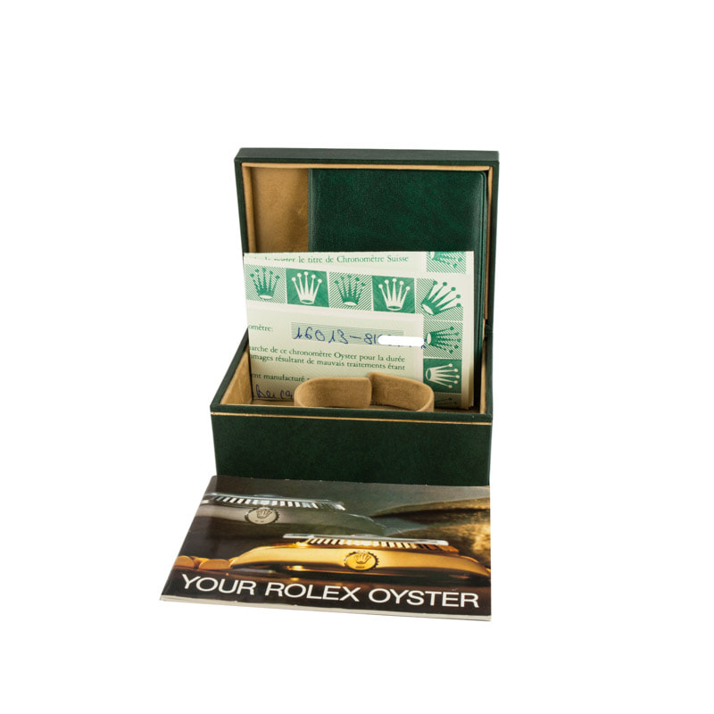 Rolex Datejust 16013 Black Index Dial