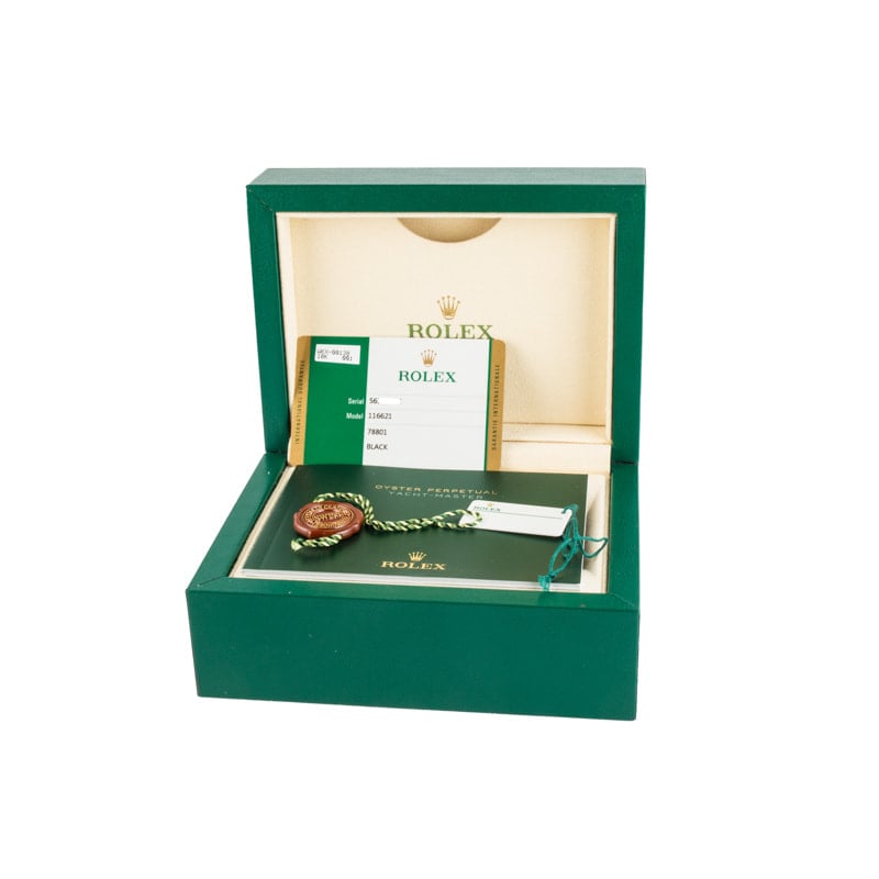 Rolex Yacht-Master Ref 116621 Black Dial