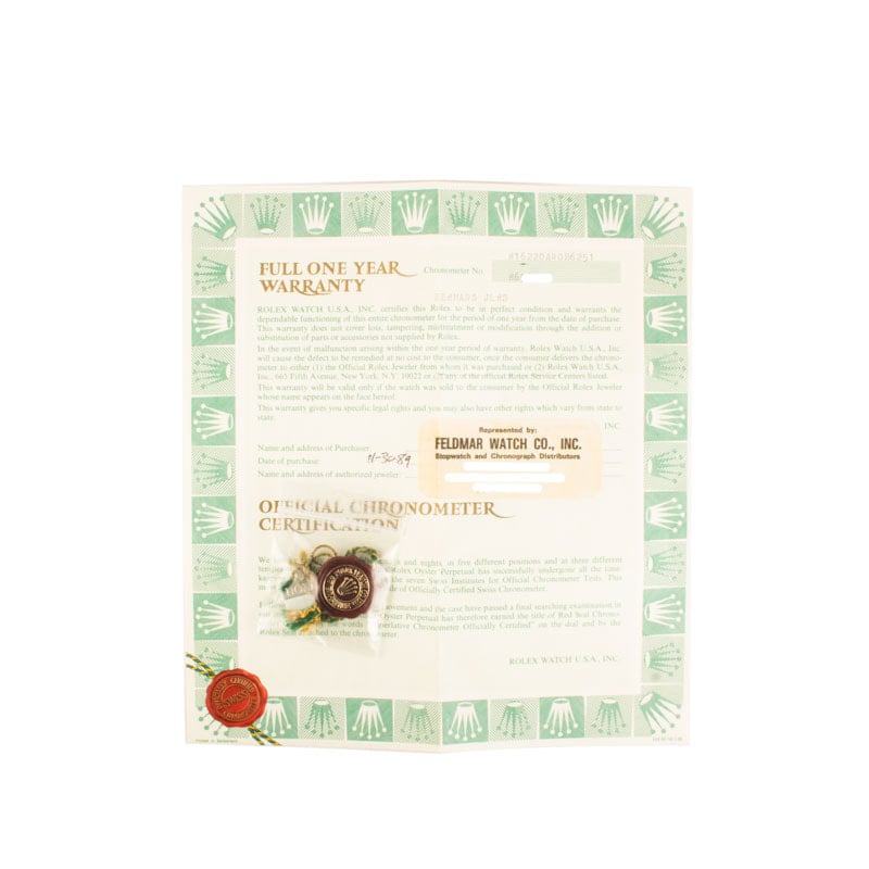 Rolex Datejust 16220 Black