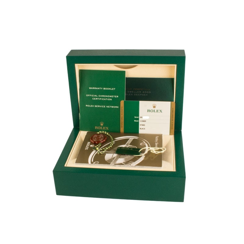 Rolex 116600 Sea-Dweller Ceramic Black Bezel