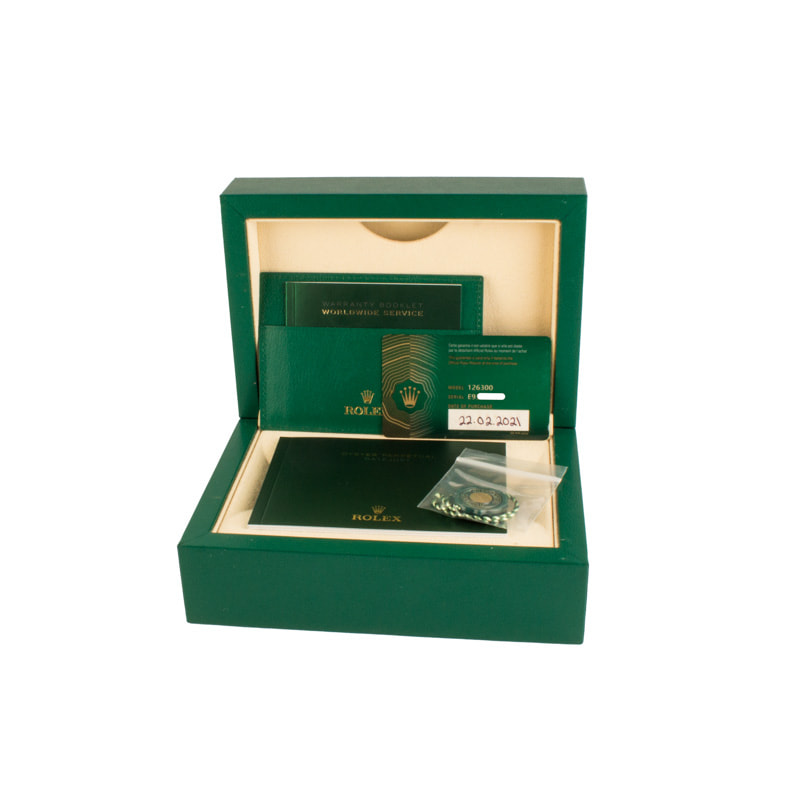 Rolex Datejust 41 Ref 126300 Slate Dial