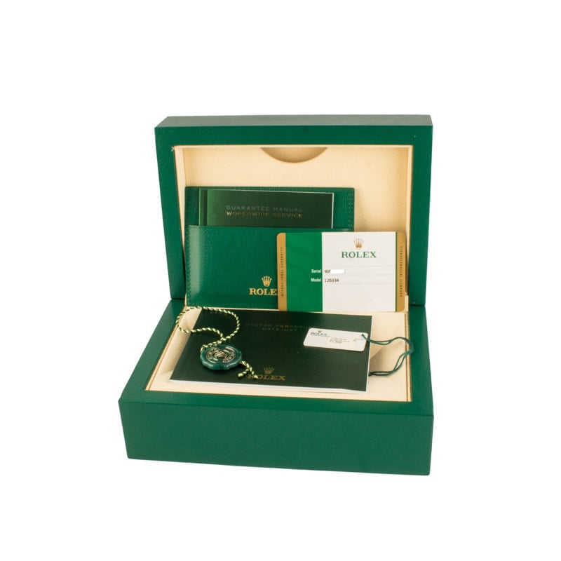 Rolex Datejust 41 Ref 126334 Black Dial