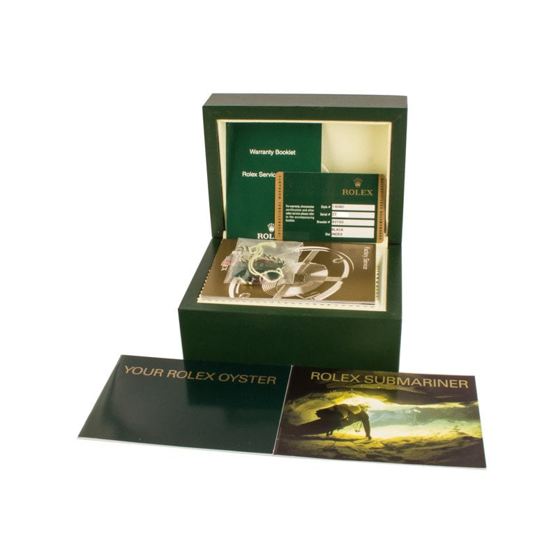 Rolex Submariner Ref 14060M Black No Date Dial