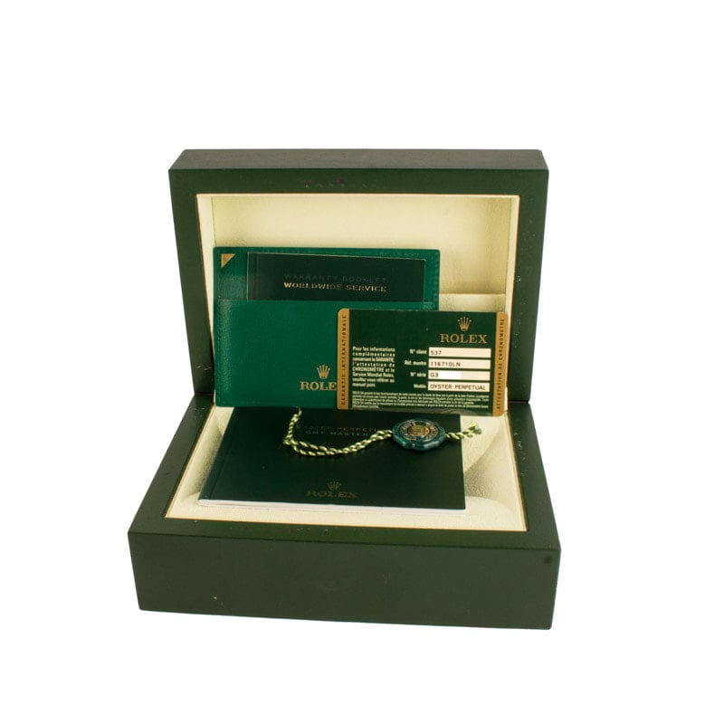 Rolex GMT-Master II Ref 116710 Black Dial