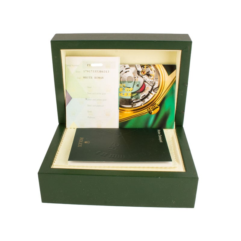 Ladies Rolex Datejust 179173 White Dial