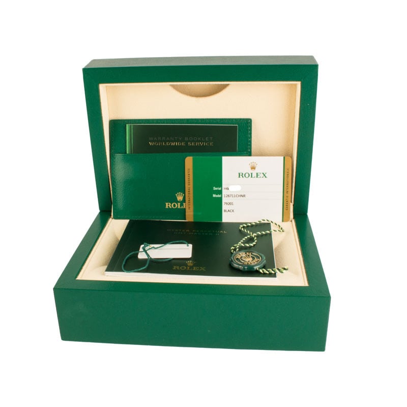 Rolex GMT-Master II ref 126711 Two Tone Root Beer